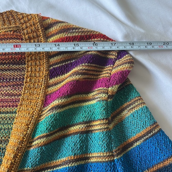 MISSONI cardigan (fits like a small but the shoulders-/arms fit more like Med). - Picture 10 of 11